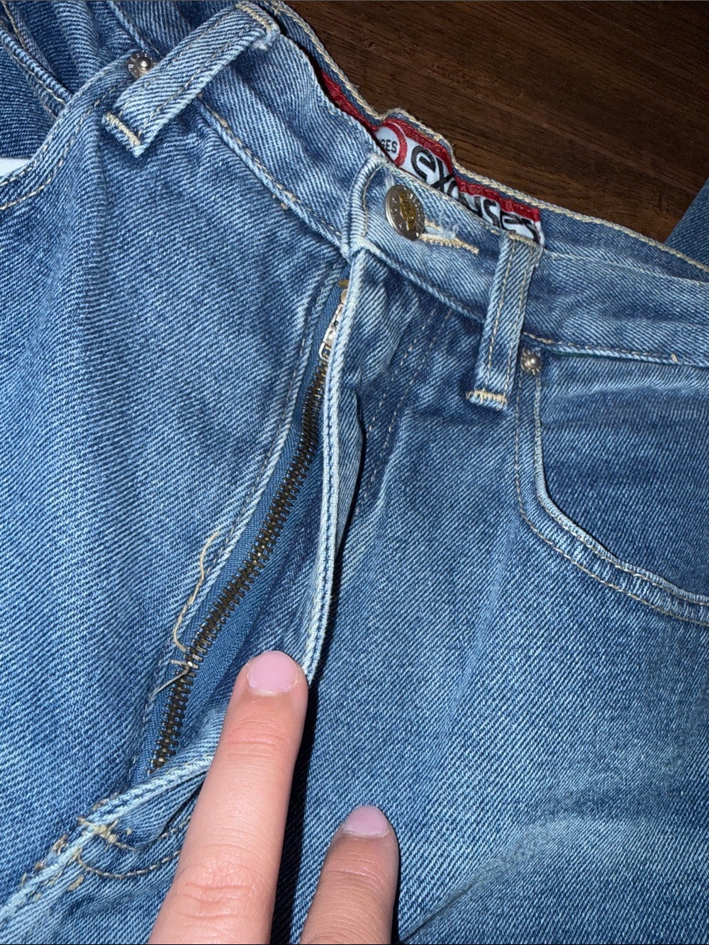 Vintage No Excuses Straight Leg Jeans View 4
